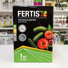 Фото 1 - Мінеральне добриво для овочів Fertis (Фертіс) 1 кг