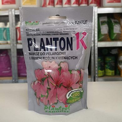 Фото 1 - Плантон K удобрение для пеларгоний и цветущих растений 200 г